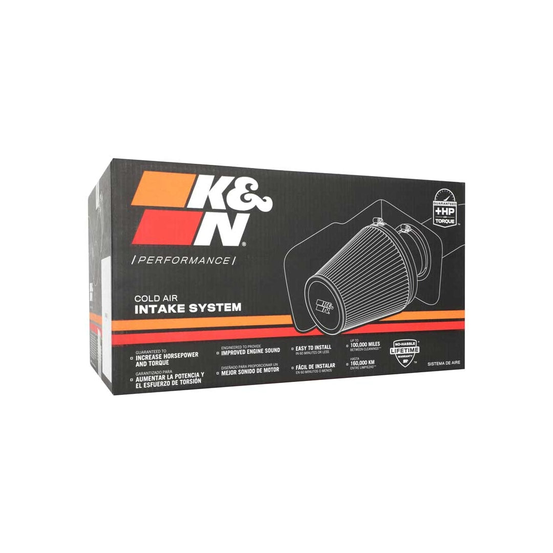 K&N 77-3062KP Cold Air Intake - High-flow, Aluminum Tube - GM TRAILBLAZER/ENVOY L6-4.2L
