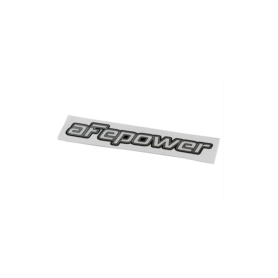 aFe 40-10144 Decal, aFePower Metalized: .90" x 4" Decal | ML Performance US Car Parts