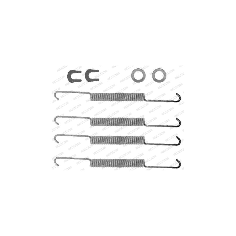 FERODO FBA143 Accessory Kit, Brake Shoes for RENAULT 16 | ML Performance US Car Parts