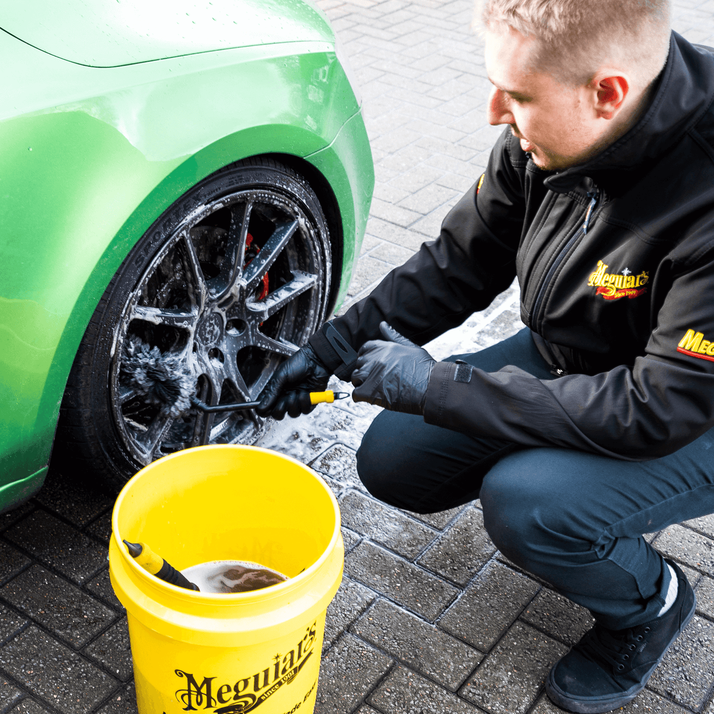 Meguiars X190700EU Supreme Angled Wheel Brush