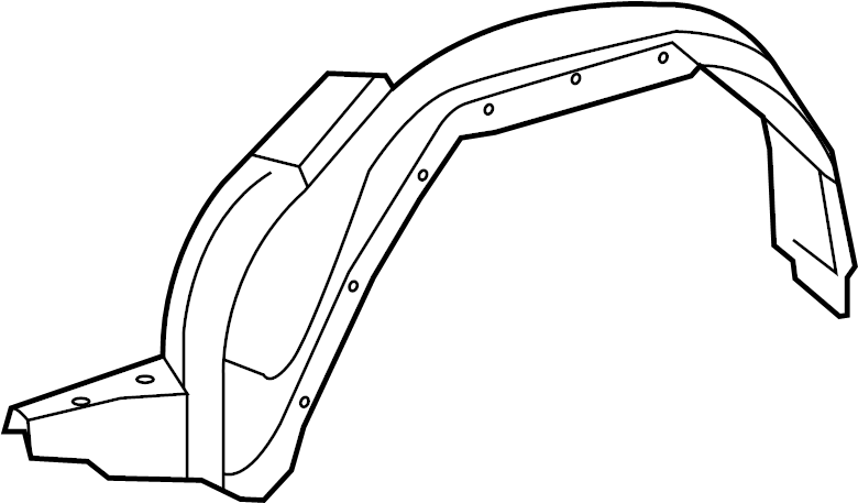 Genuine BMW 51718070504 G87 M2 Cover, Wheel Housing, Fr. Sec., Front Right