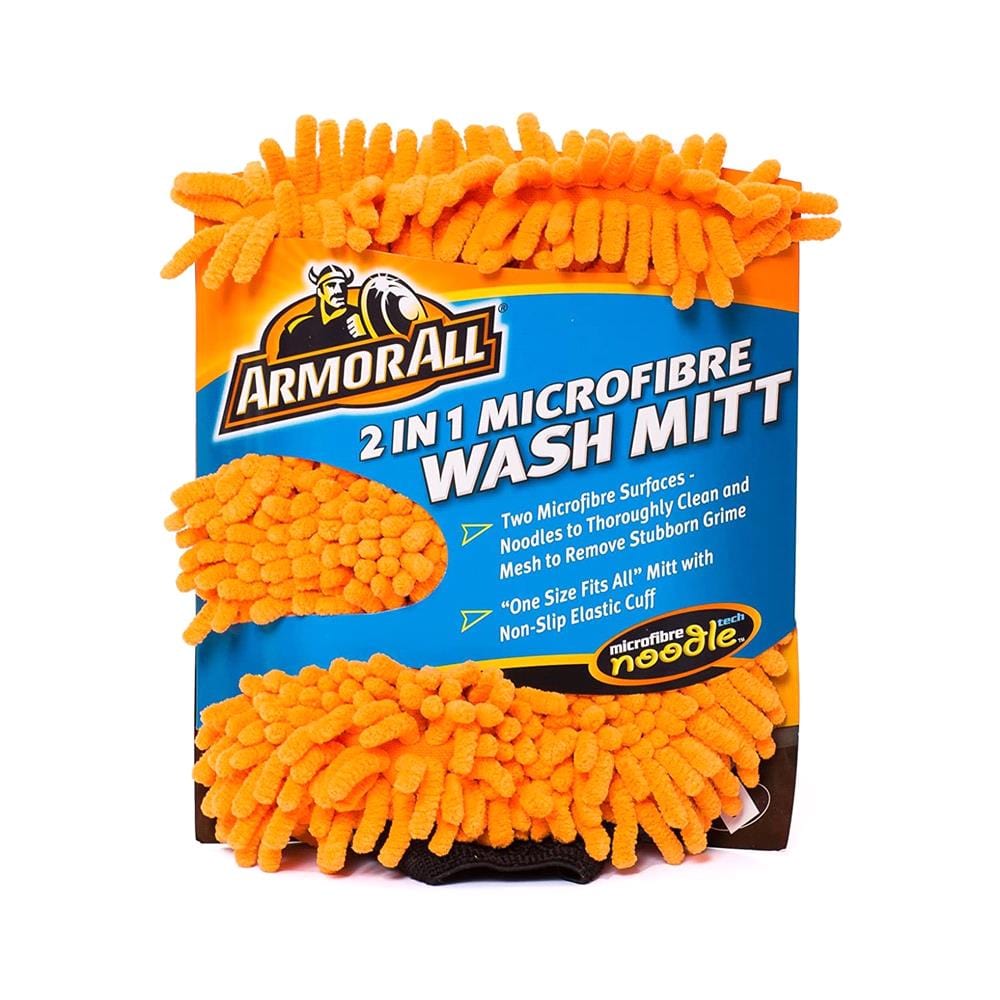 Armor All GKEQ2429 2 in 1 Microfibre Noodle Wash Mitt