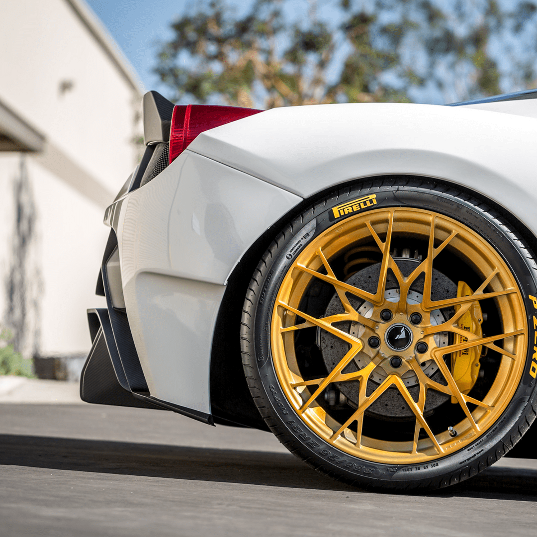 Vorsteiner FRV1140 Ferrari 458 Italia VX Aero Rear Bumper w/ Rear Diffuser (incl. Exhaust Tips) | ML Performance