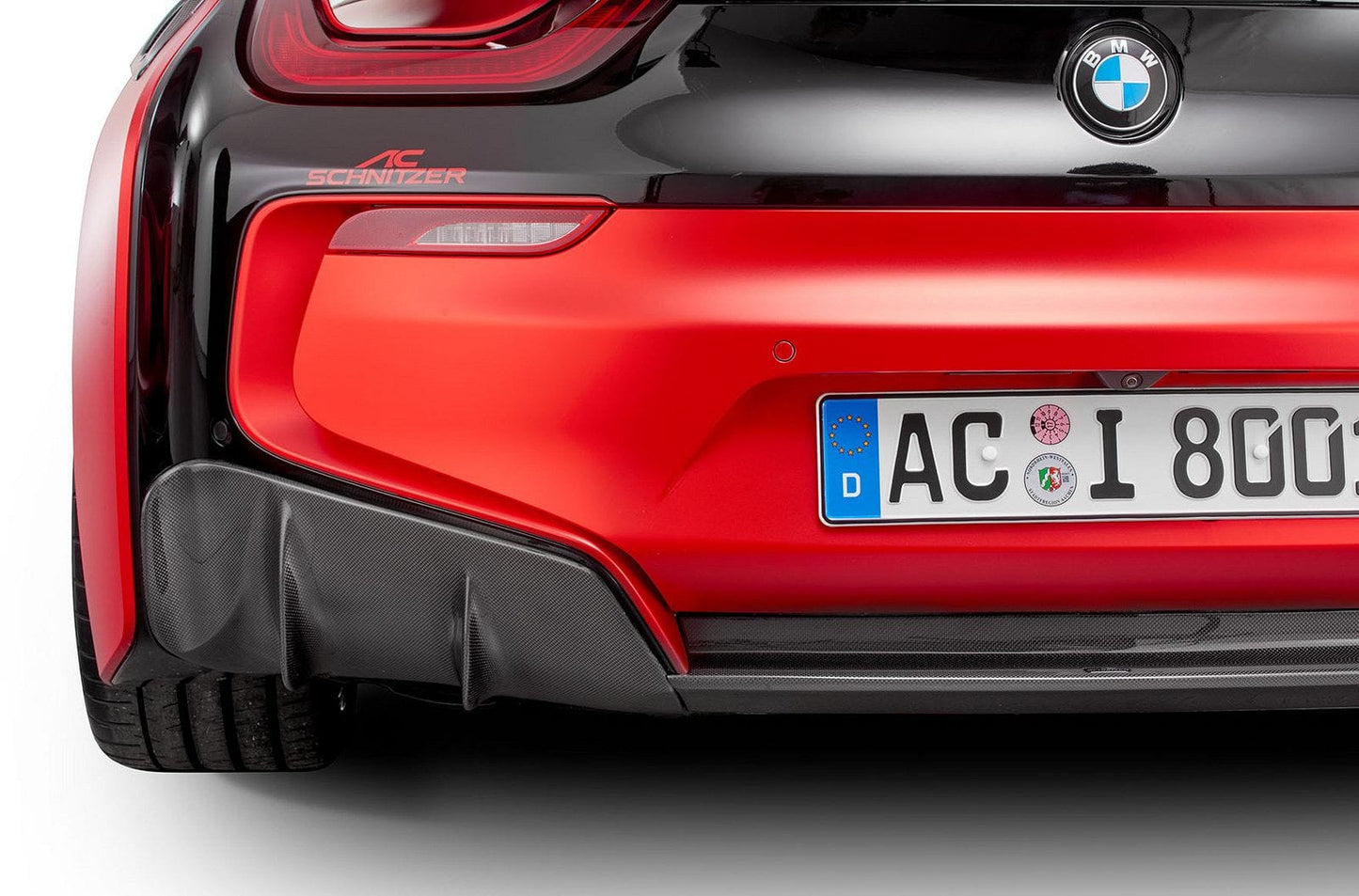 AC Schnitzer BMW I12 I15 i8 Carbon Fibre Rear Diffuser - ML Performance US