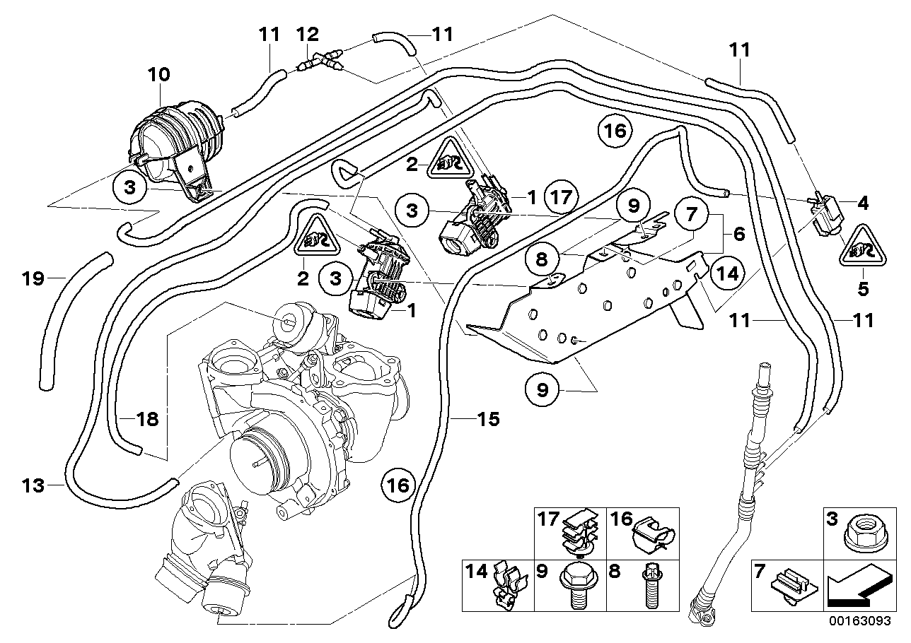 Genuine BMW 11658507249 Vacuum Hose White 3,5X2,0 | ML Performance US Car Parts