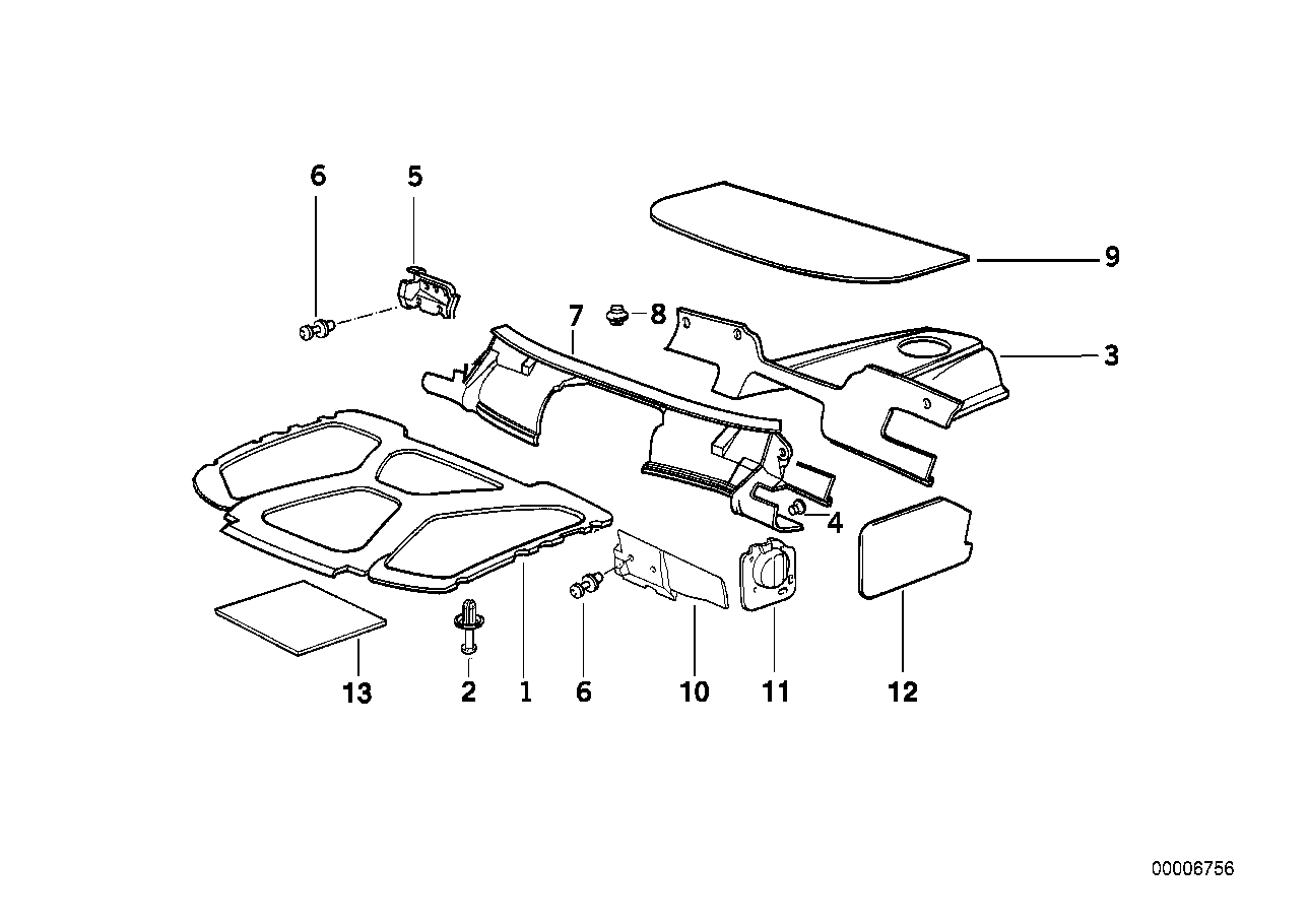 Genuine BMW 51488233855 Sound Insulating Door Front Left | ML Performance US Car Parts