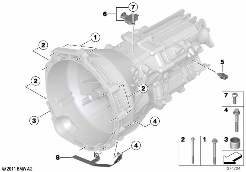 Genuine BMW 23147606188 Neutral Sensor | ML Performance US Car Parts
