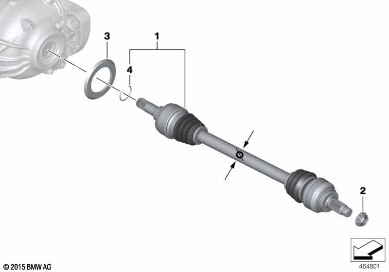 Genuine BMW 33205A318F8 Dust Guard Ring, Plastic HAG 215/225 | ML Performance US Car Parts
