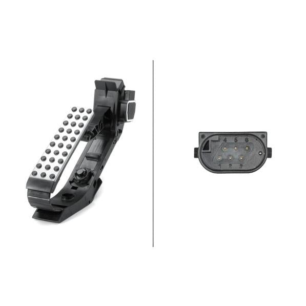 HELLA 946-081 Accelerator Pedal Position Sensor