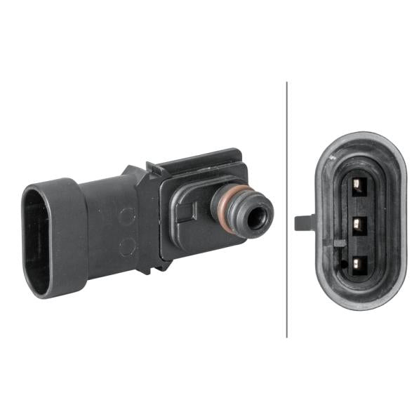 HELLA 6PP009400-281 Intake Manifold Pressure Sensor