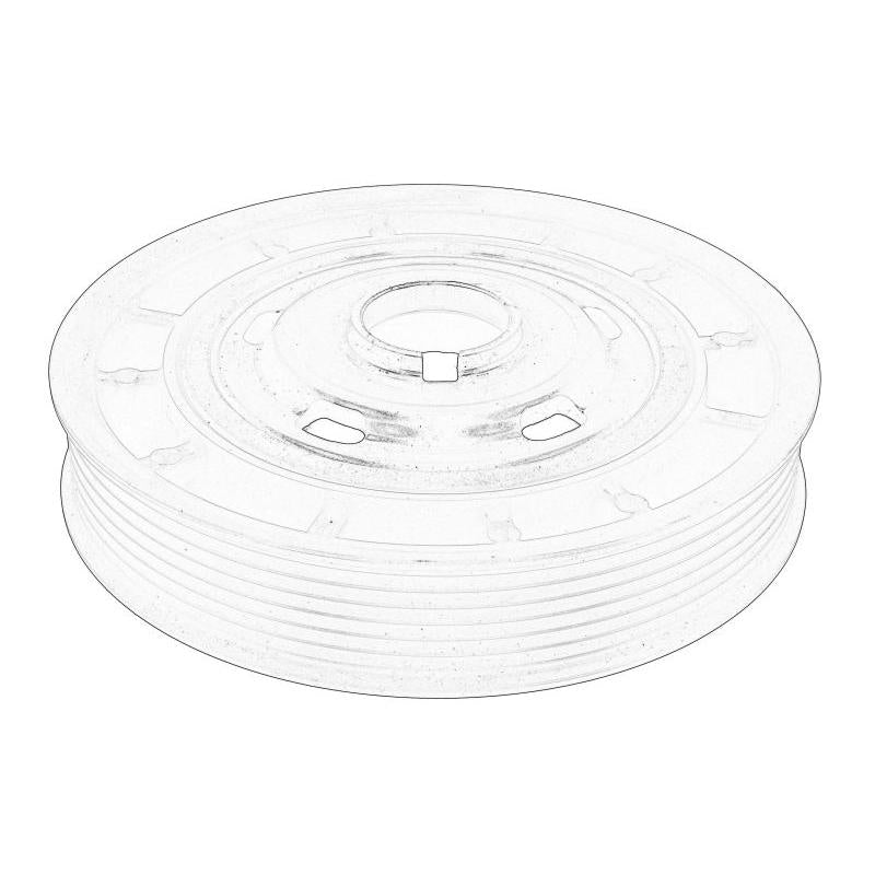 OE PEUGEOT 9821624380 Crankshaft Belt Pulley