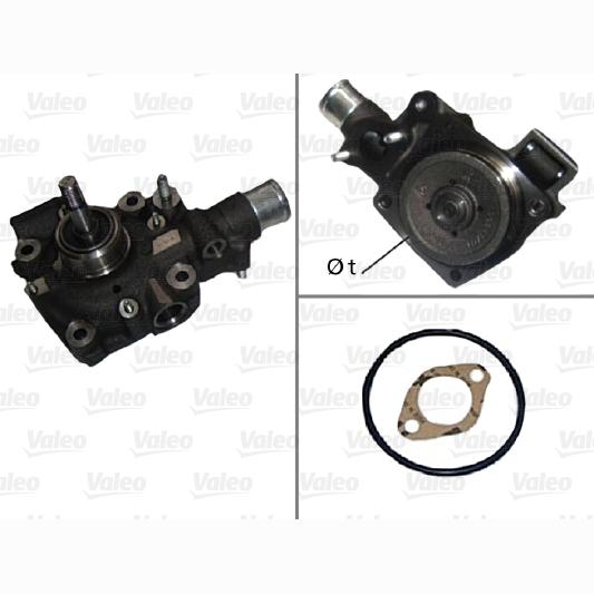 VALEO VAL506304 Water Pump