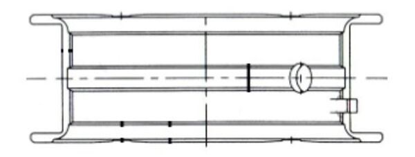Mahle 011FL21059025 - Crankshaft Bearing