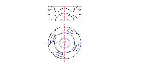 Mahle 227PI00142000 - Piston with rings and pin