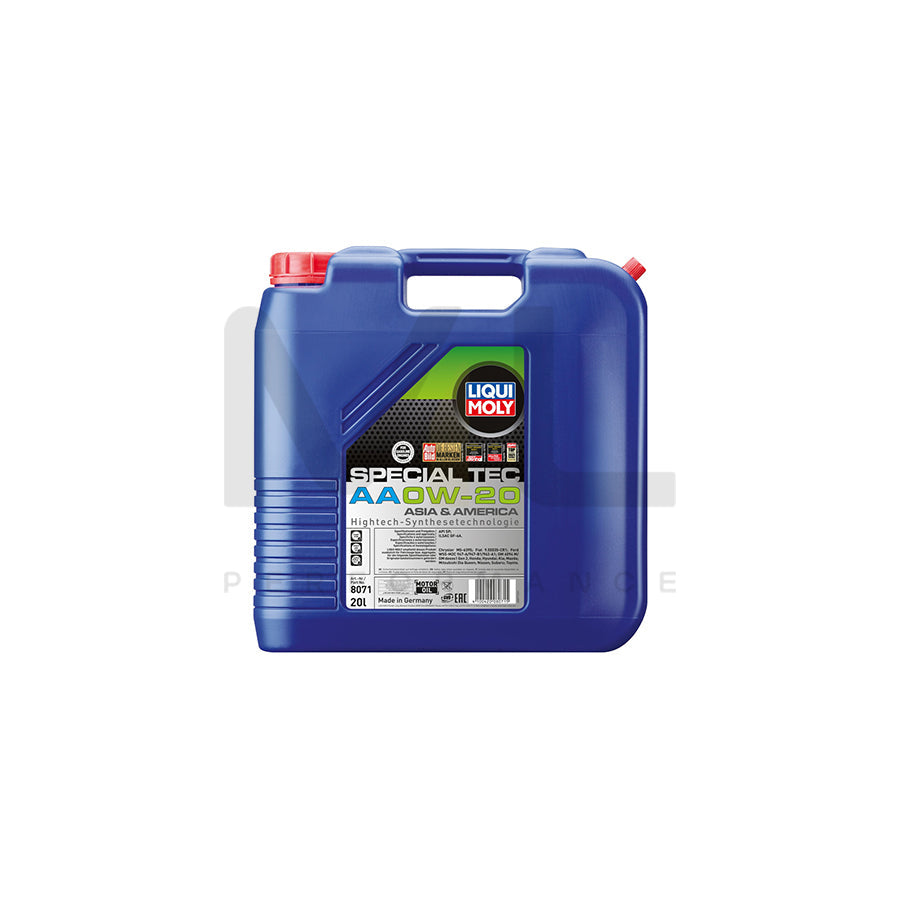 Liqui Moly Special Tec AA 0W 20 20l