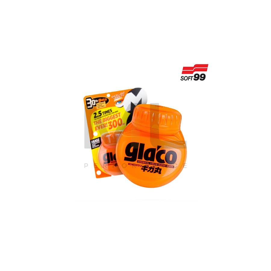 Glaco Roll On MAX, unsichtbarer Scheibenwischer, 300 ml - Soft99