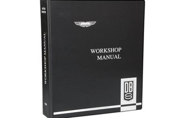 Aston Martin 069-043-0130 DBS 6 Cylinder Workshop Manual | ML Performance US Car Parts