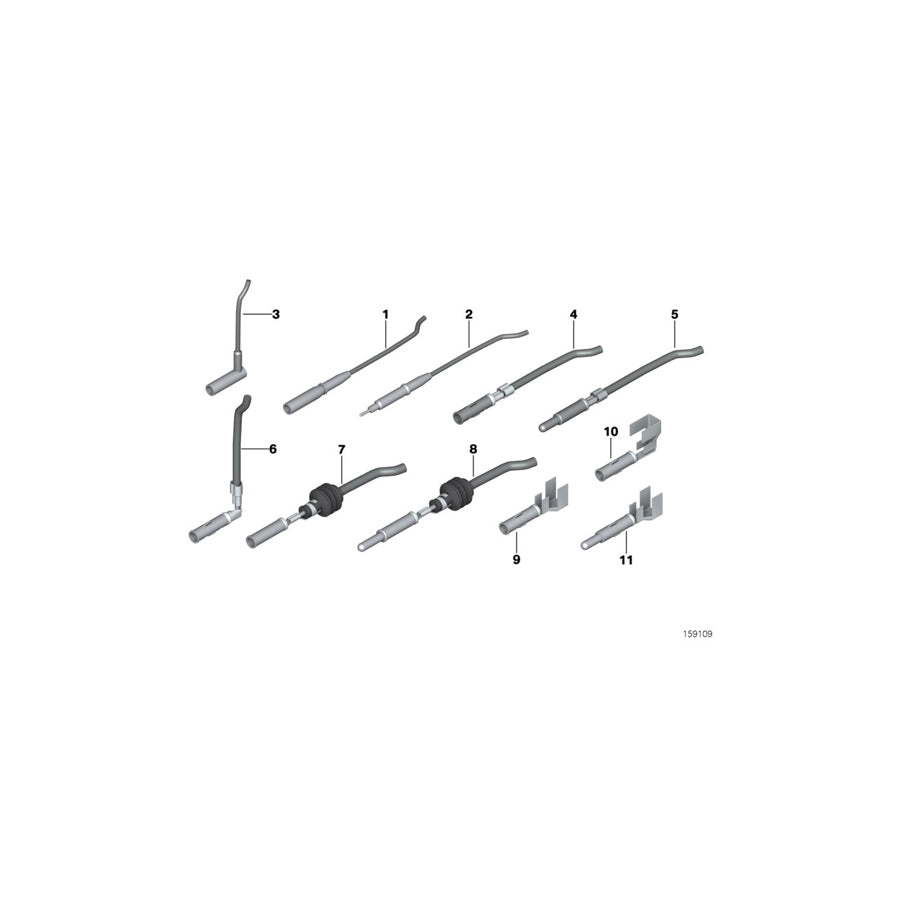 Genuine BMW 61131376224 F48 E53 E36 Snap-In Receptacle 2.5 1,5-2,5mm² (Inc. 520dX, Z4 M3.2 & 120i) | ML Performance US Car Parts