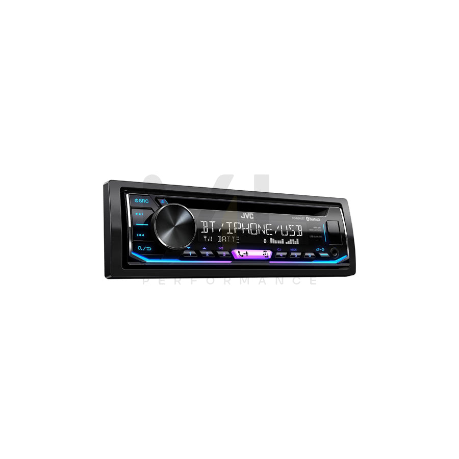 JVC KD-R992BT Car stereo 1 DIN, AOA 2.0, Made for iPod/iPhone, 14.4V, AAC, FLAC, MP3, WAV, WMA, CD-R/RW, Spotify | ML Performance Car Parts
