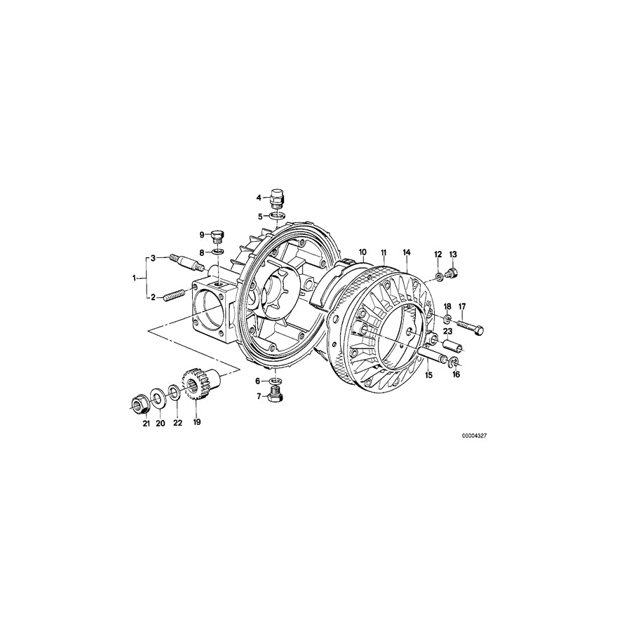 Genuine BMW 33111452033 100 65 Housing (Inc. & R 65 RT) | ML Performance US Car Parts