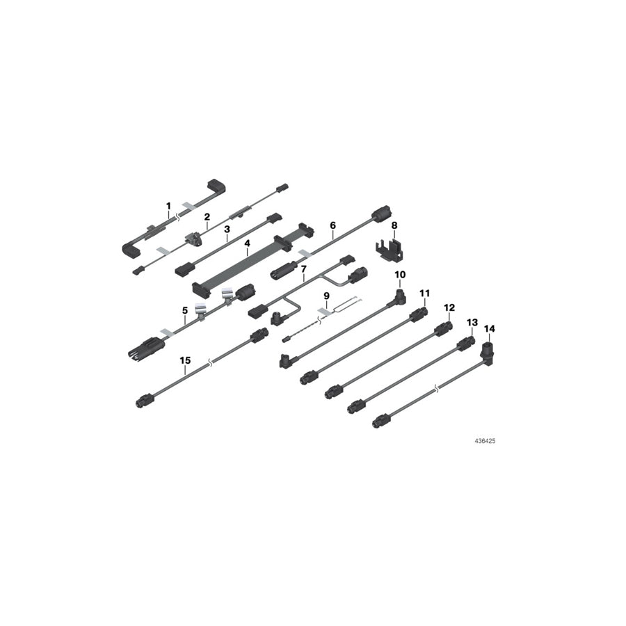 Genuine BMW 61119272644 E91 Wire For Head Unit - Usb (Inc. 330xd, 328xi & 330i) | ML Performance US Car Parts