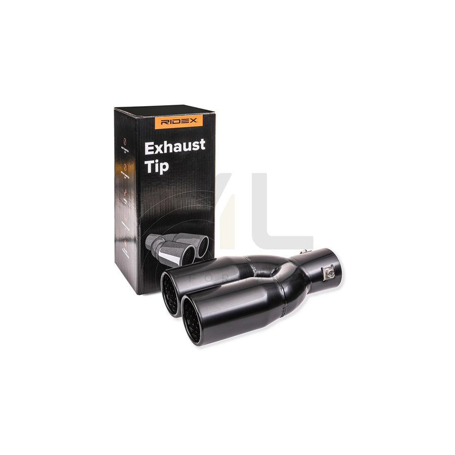 RIDEX 181A0006 Exhaust tip Black | ML Performance Car Parts