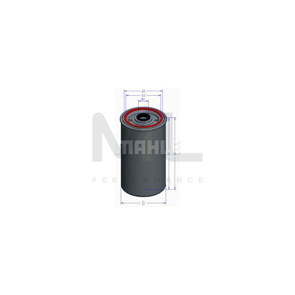 MAHLE ORIGINAL KL 231 Fuel filter In-Line Filter | ML Performance Car Parts