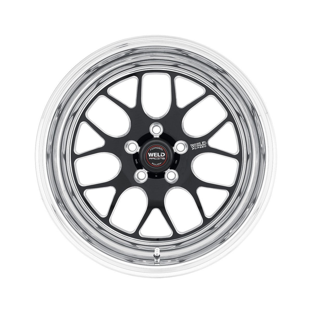 Weld 77HP7080B52A S77 Wheel 17x8 5x4.75 ET18 BS5.2 Polished Center - Polished Shell