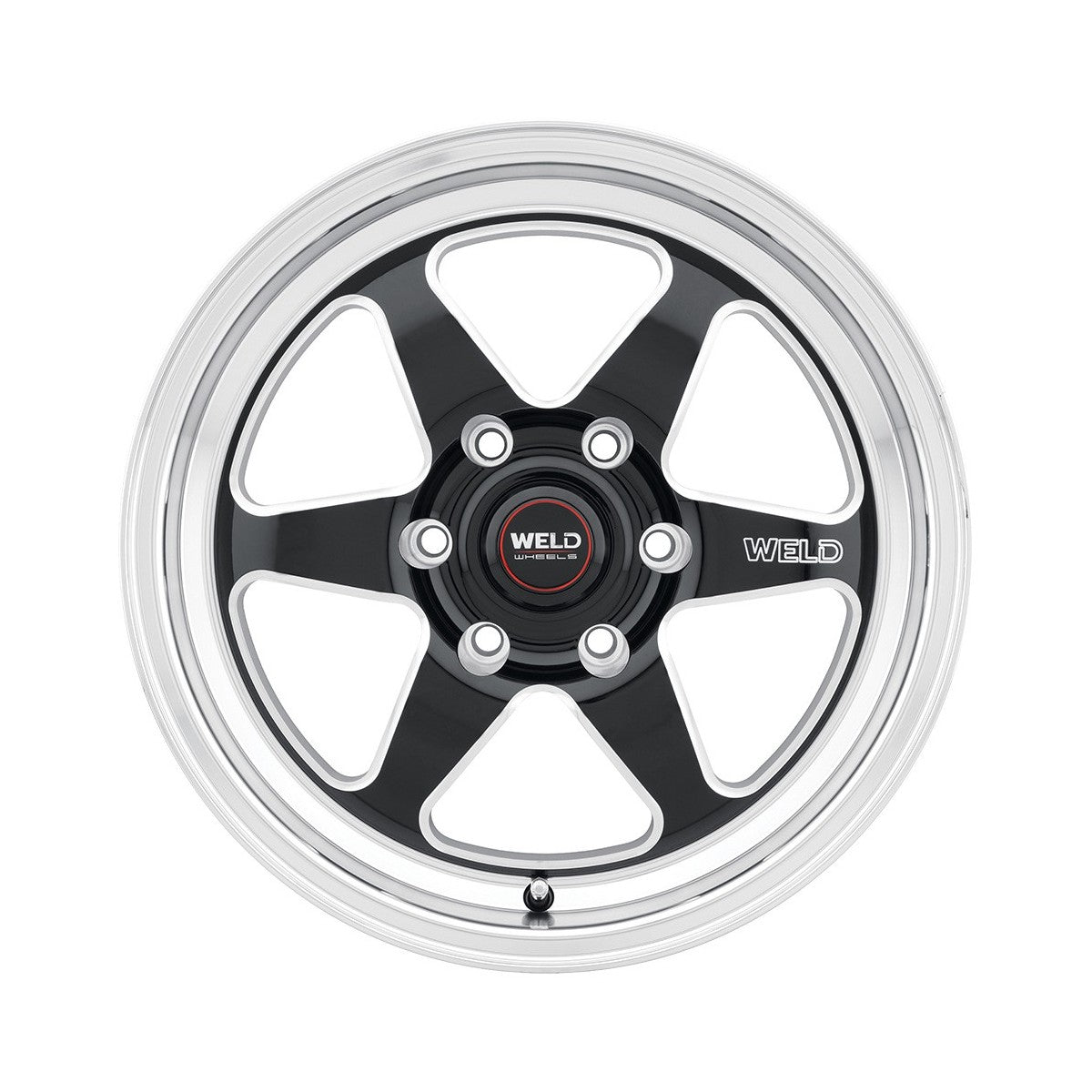 Weld S15607089P13 Ventura 6 Drag S156 Wheel 20x7 6x135 ET13 BS4.5 Gloss Black MIL - DIA