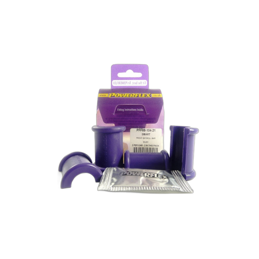 Powerflex PFF68-104-21 Smart Front Anti Roll Bar Bush 21mm (Inc. Roadster 452 & ForTwo) | ML Performance UK Car Parts