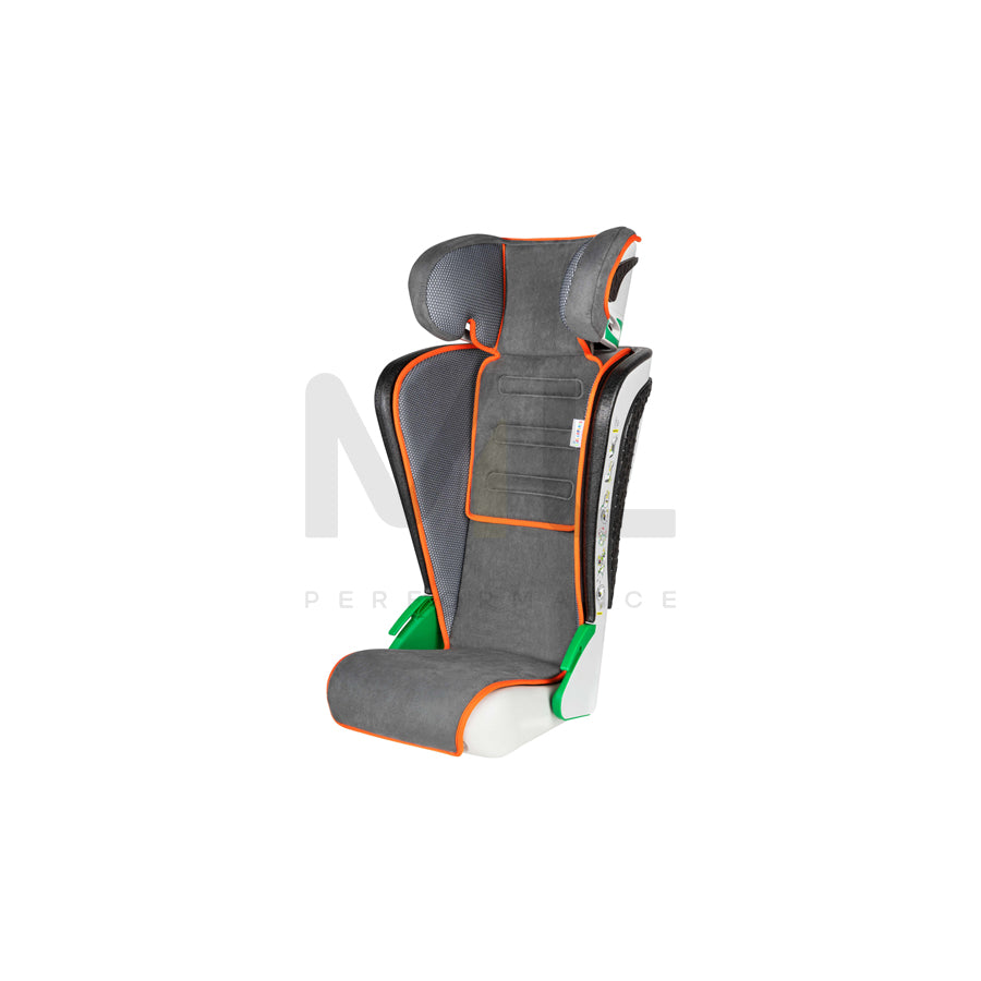 WALSER Noemi 15601 Child car seat without Isofix, Group 2/3, without seat  harness, i-Size, Anthracite, Orange, i-Size – ML Performance