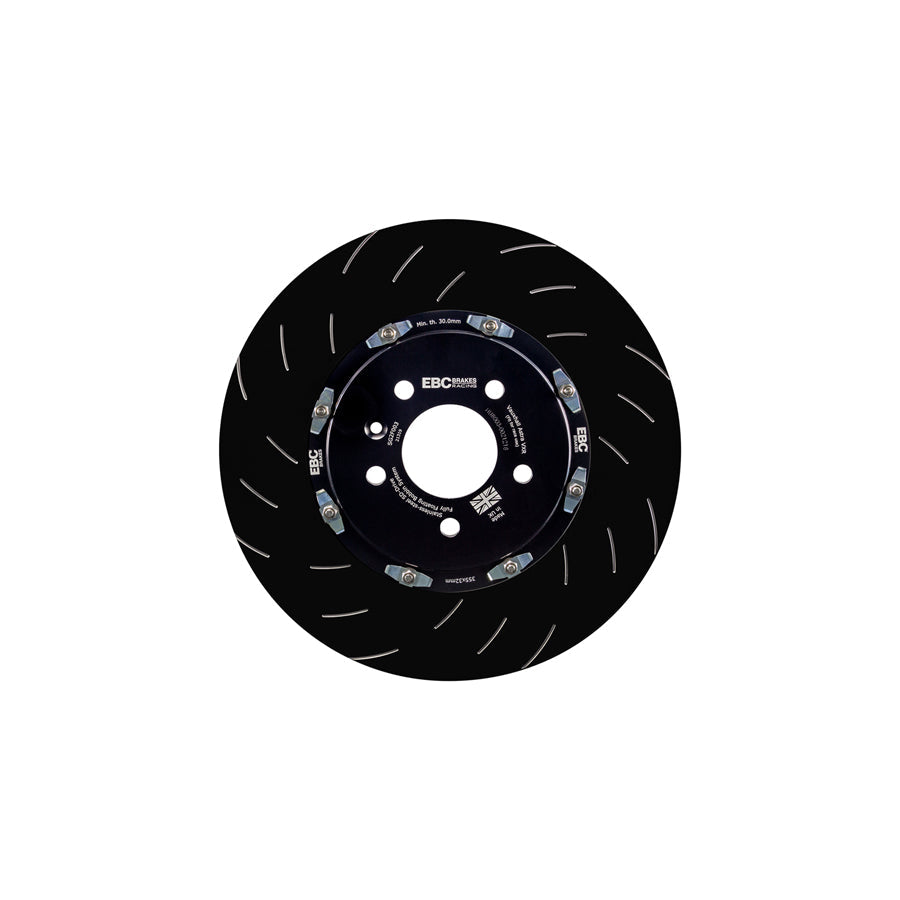 EBC SG2F003 Opel Vauxhall Astra Racing 2 Piece Floating SG Grooved Discs Front (Complete Assembly) - TRW Caliper 2 | ML Performance US Car Parts