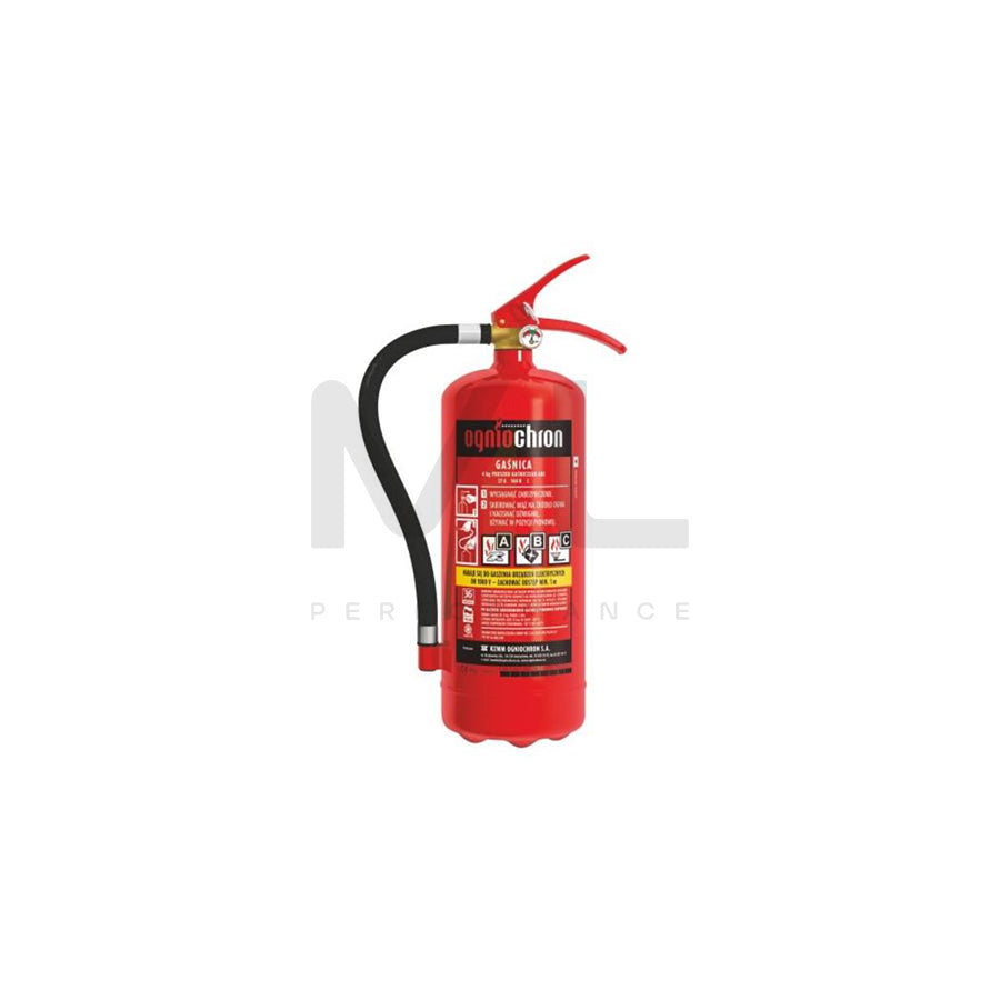OGNIOCHRON GP4X ABC 4KG Fire extinguisher 6,6kg, Dry Powder, 4kg, Time Domain: 12 sek | ML Performance Car Parts