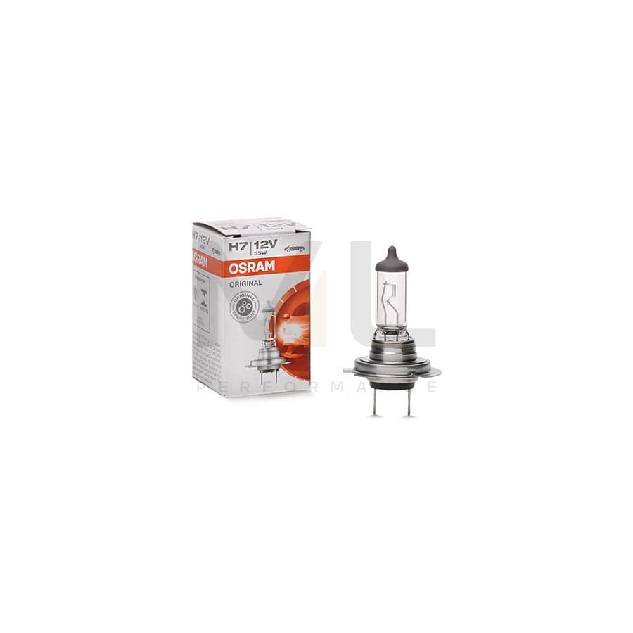 OSRAM ORIGINAL 64210 Bulb, spotlight H7 12V 55W PX26d 3200K Halogen | ML Performance Car Parts