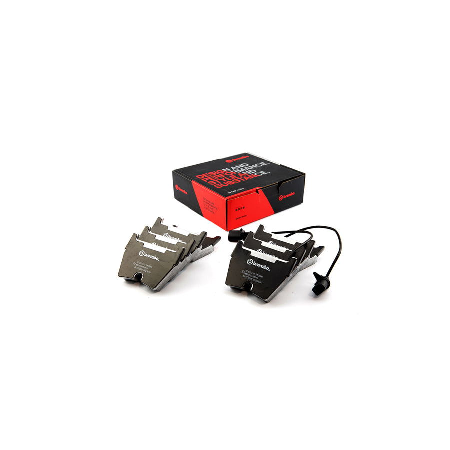 Brembo 07.B314.01 Audi Lamborghini VW Front HP2 High Performance Brake Pad Set (Inc. A4, R8, Diablo, Gallardo, Phaeton) | ML Performance US Car Parts