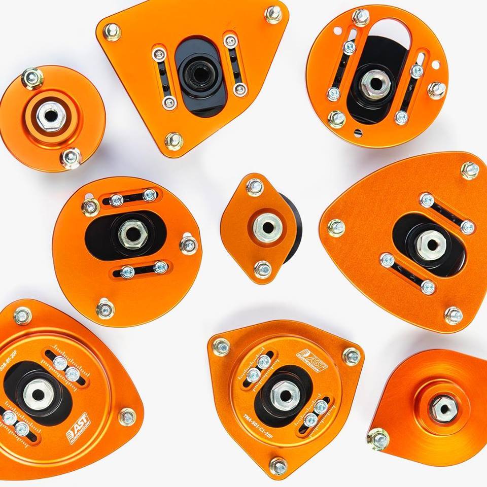 AST Suspension TMA-S01-C1-20F Subaru Front Top Mounts Set | ML Performance