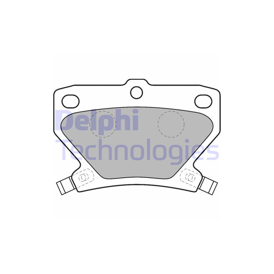 Delphi Lp1513 Brake Pad Set