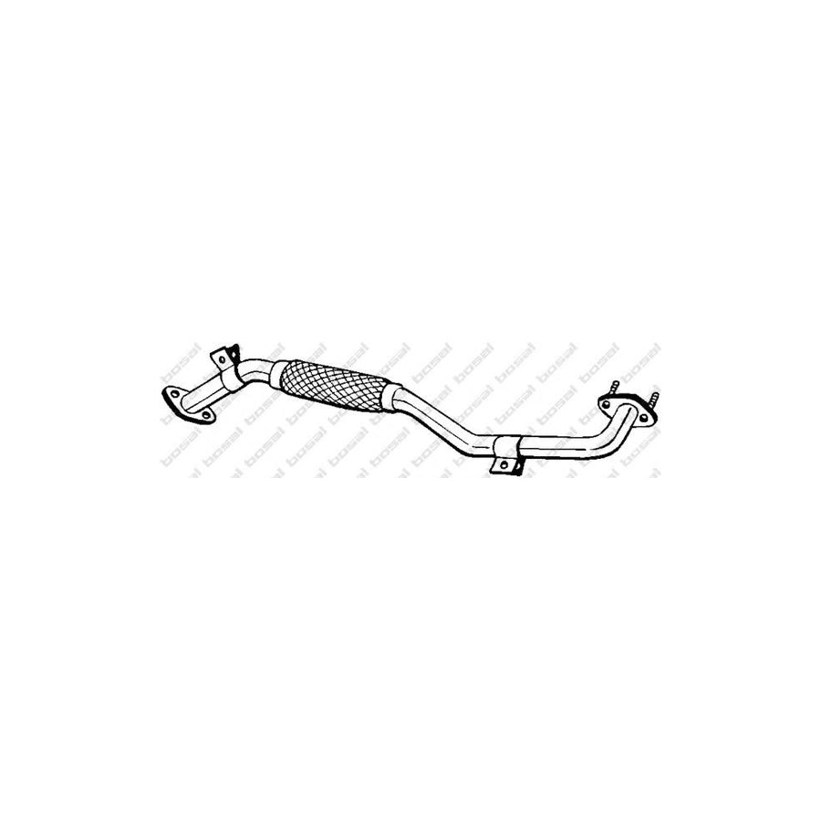 Bosal 837-049 Exhaust Pipe For Isuzu Trooper I Off-Road (Ubs)