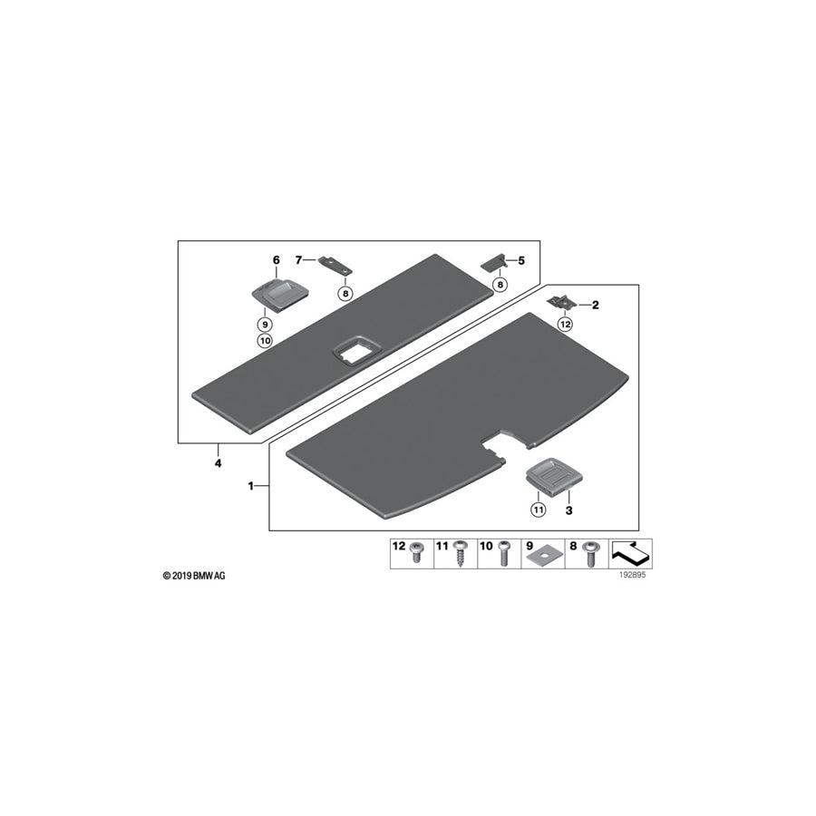 Genuine BMW 51477220463 F07 Floor Carpet, Front OYSTER (Inc. 535d, 535iX & 535i) | ML Performance US Car Parts