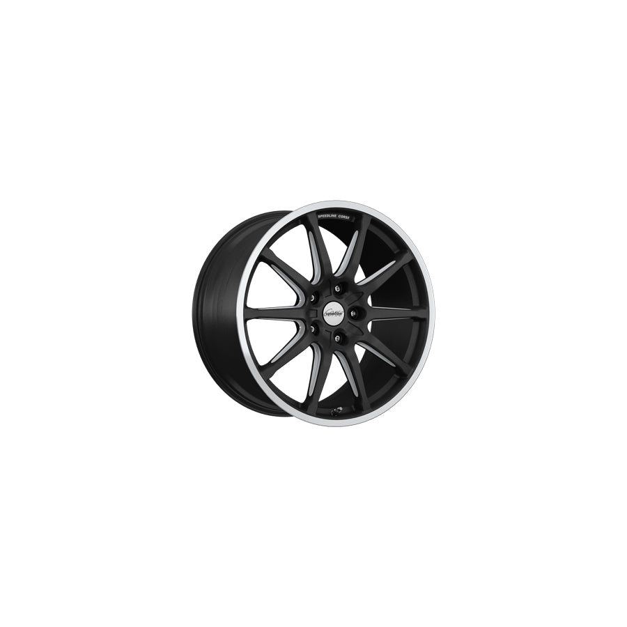 Speedline Corse SC1 Motorismo 8.5x19 ET40 SC1.9855.073/6661 Racing Black-Matt-Rim Lip Diamond Cut Wheel | ML Performance US Car Parts