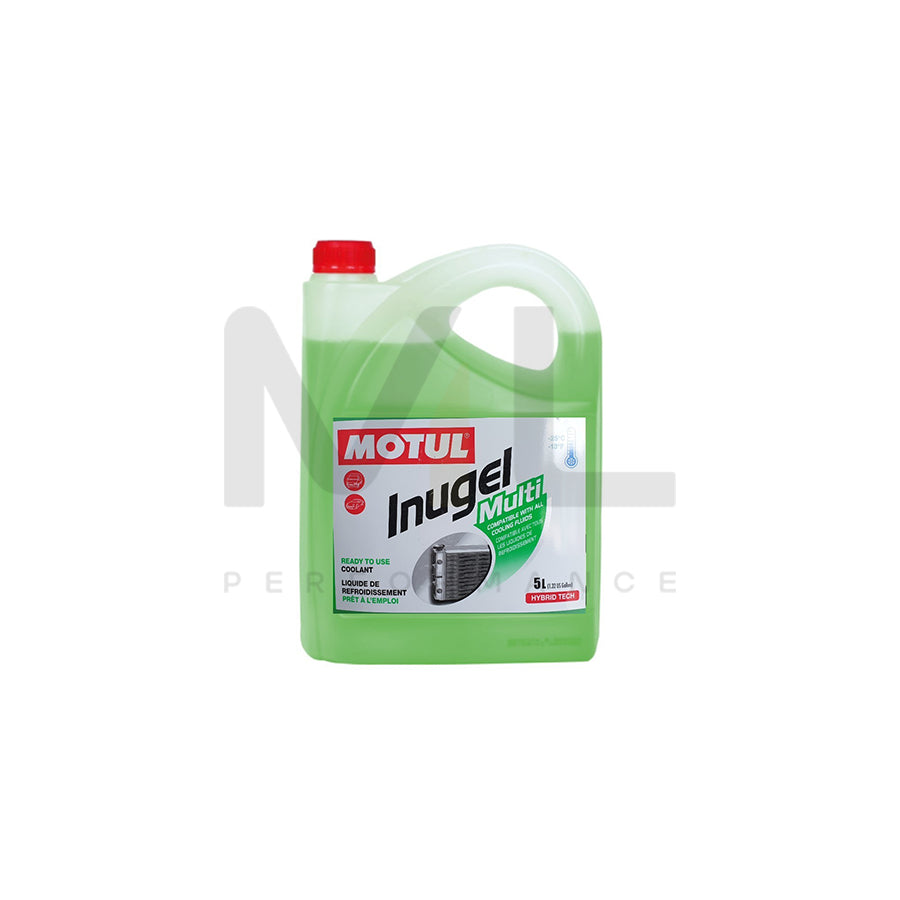 Motul Inugel Multi -25 Degrees Celsius Antifreeze / Coolant - Ready to use 5l | Engine Oil | ML Car Parts UK | ML Performance