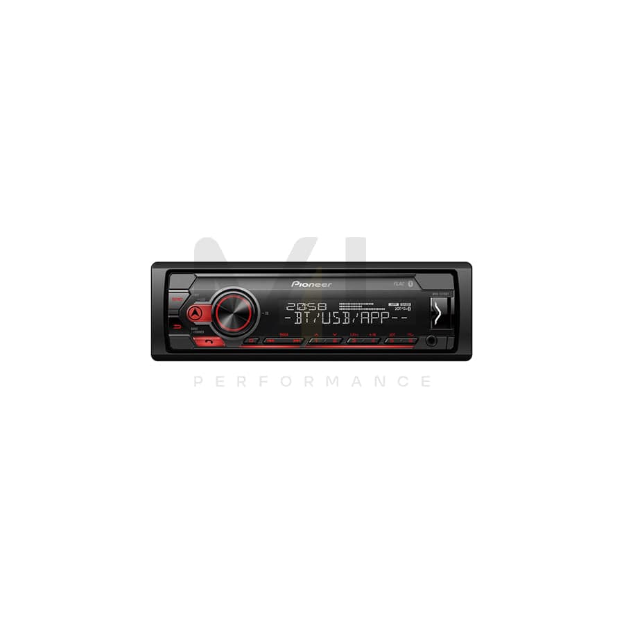PIONEER MVH-S310BT MVH-S310BT Car stereo Bluetooth, Spotify, USB, 1 DIN, Android, AOA 2.0, 12V, AAC, FLAC, MP3, WAV, WMA | ML Performance Car Parts
