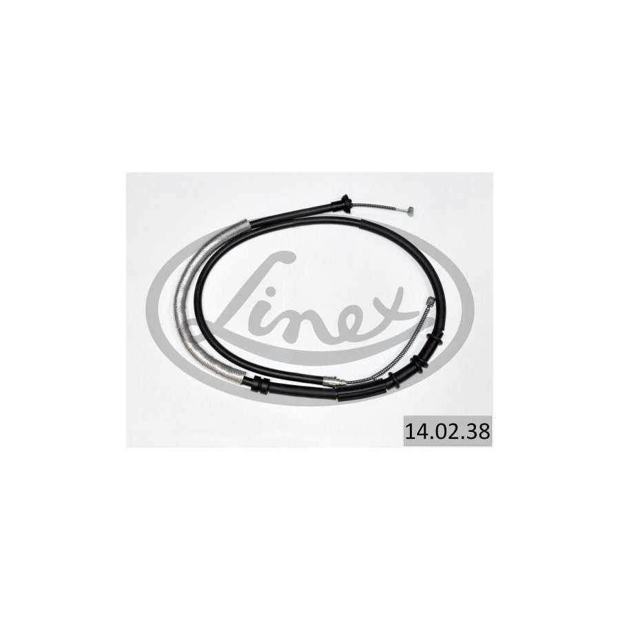 Linex 14.02.38 Cable, Service Brake For Fiat Grande Punto Hatchback (199)