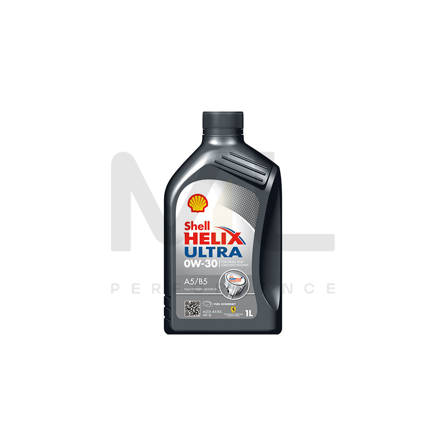Shell Helix Ultra A5/B5 Engine Oil - 0W-30 - 1Ltr Engine Oil ML – ML  Performance