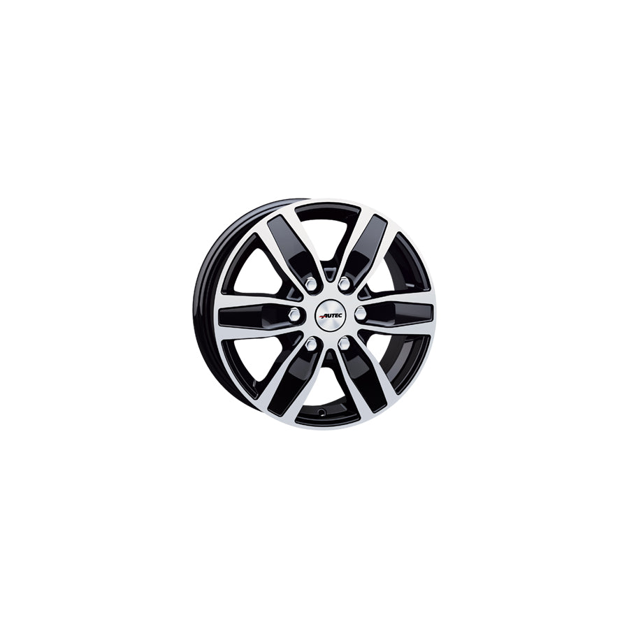 Autec Quantro 6.5x16 ET56 Q6516566165211 Black Polished Wheel | ML Performance US Car Parts