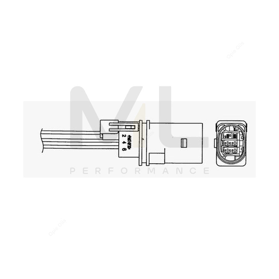 NTK Lambda Sensor Oxygen / O2 Sensor UAA0001HD001 (NGK 95449) ML