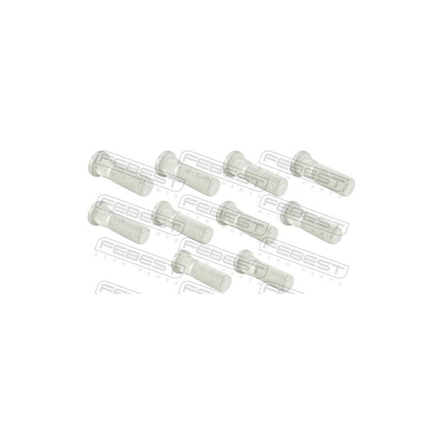 FEBEST 0384-001-PCS10 Wheel Stud | ML Performance UK Car Parts