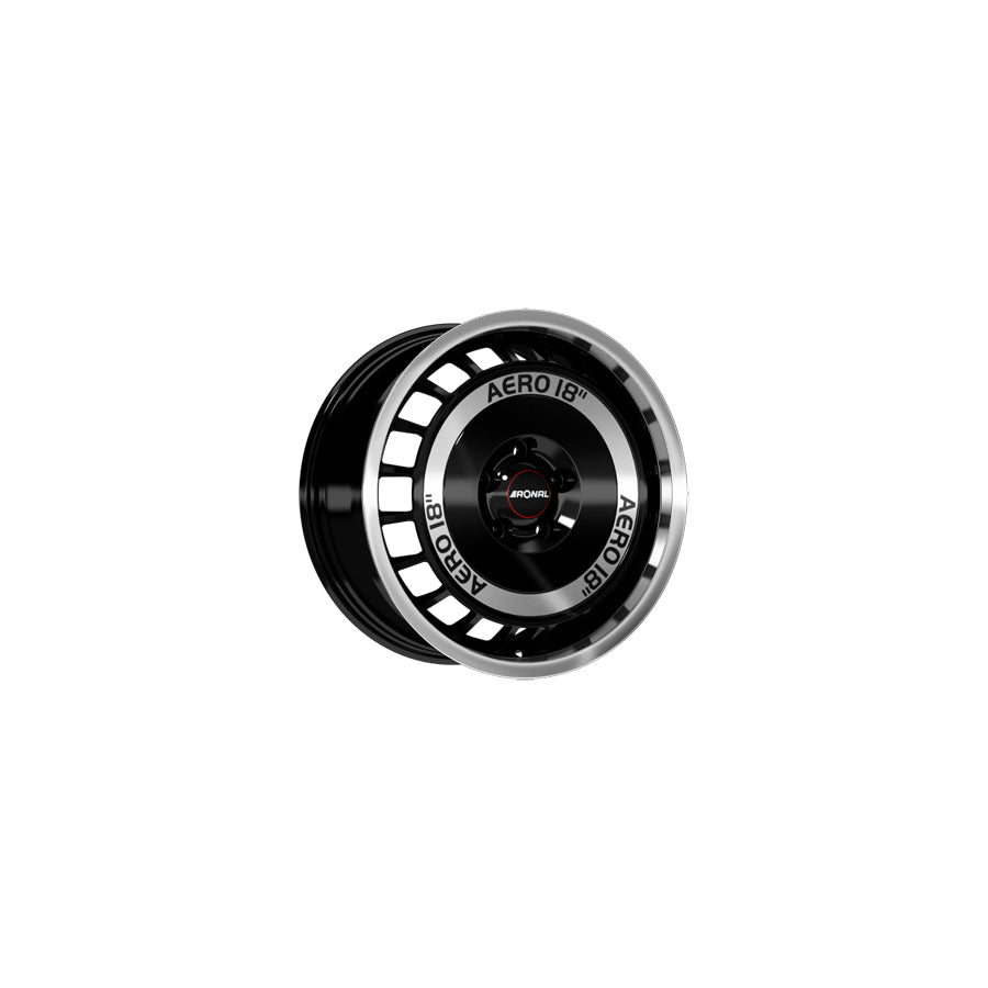 Ronal R50 AERO 8x18 ET35 50R8805.060/022 Black Front Diamond Cut Wheel | ML Performance US Car Parts