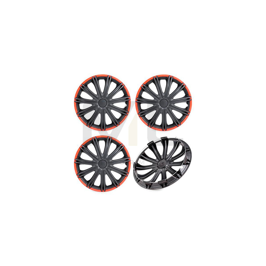 ARGO 14 NERO R Wheel trims 14 Inch Black/Red ML Performance