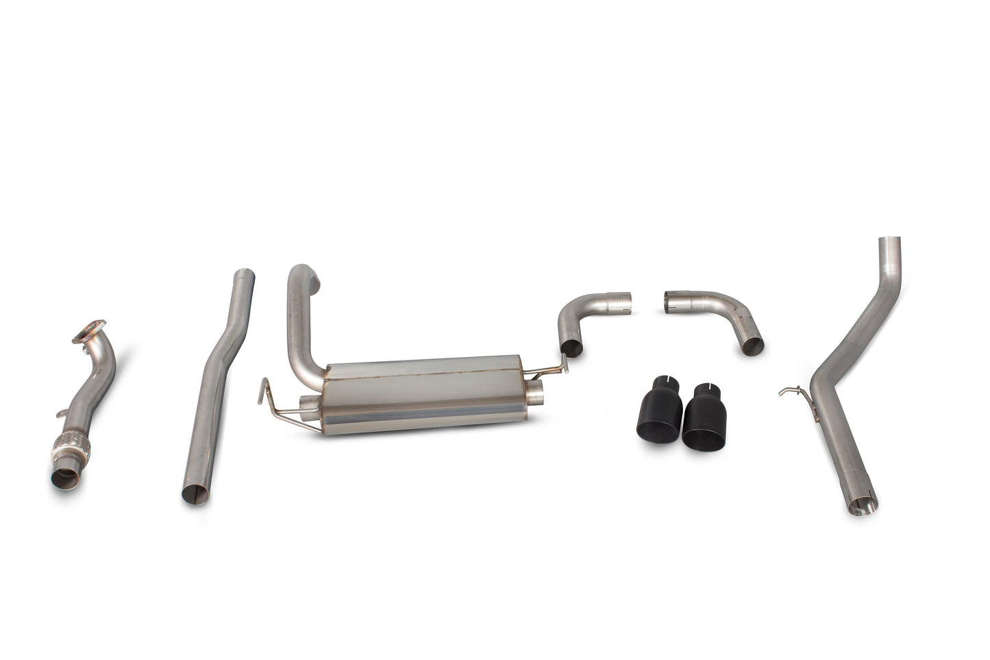 Scorpion SFT005C Fiat 500/595 Abarth Non-Resonated Cat-Back System | ML Performance US US